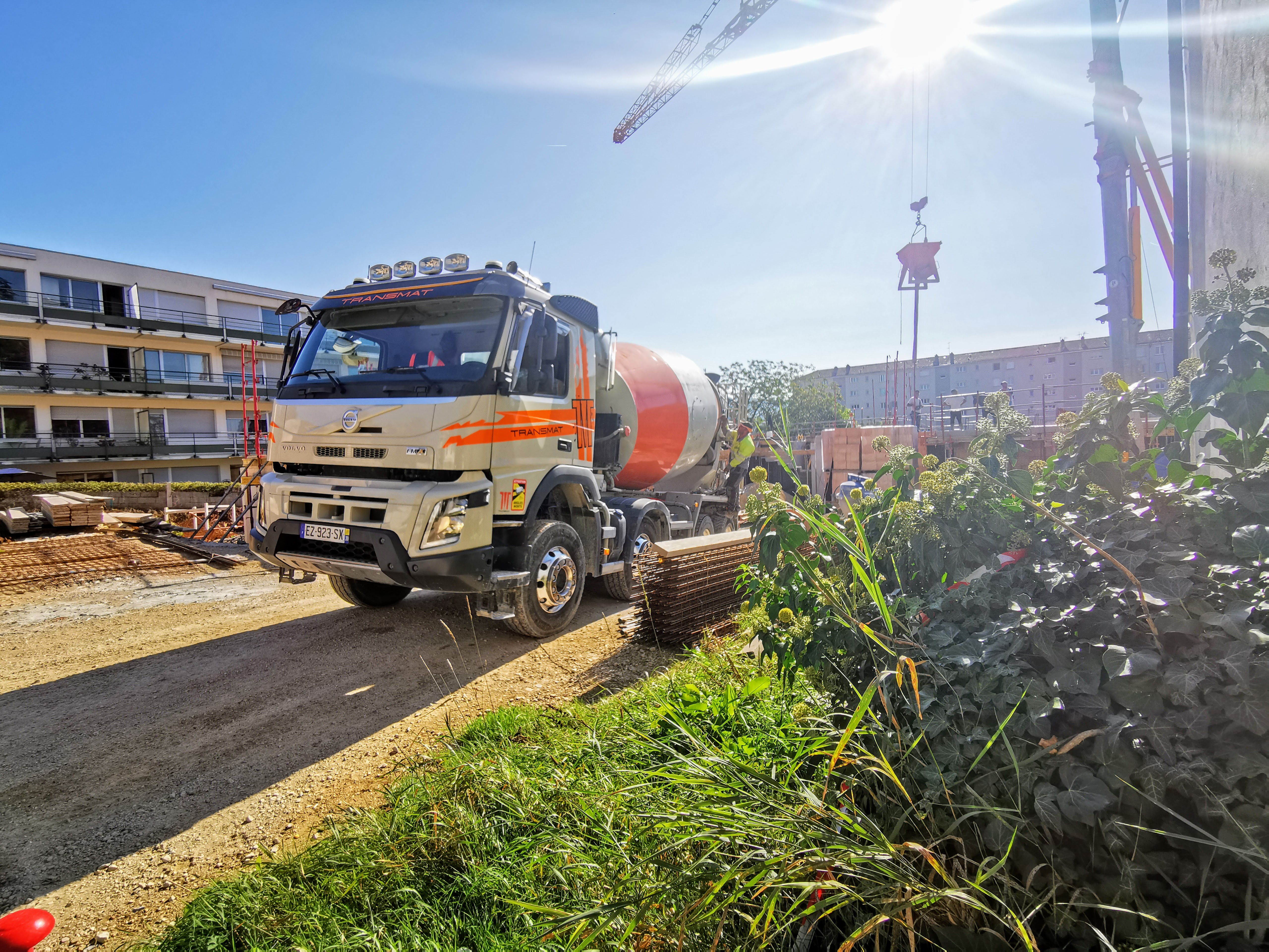 Le chantier Au Verger Partagé à Besançon