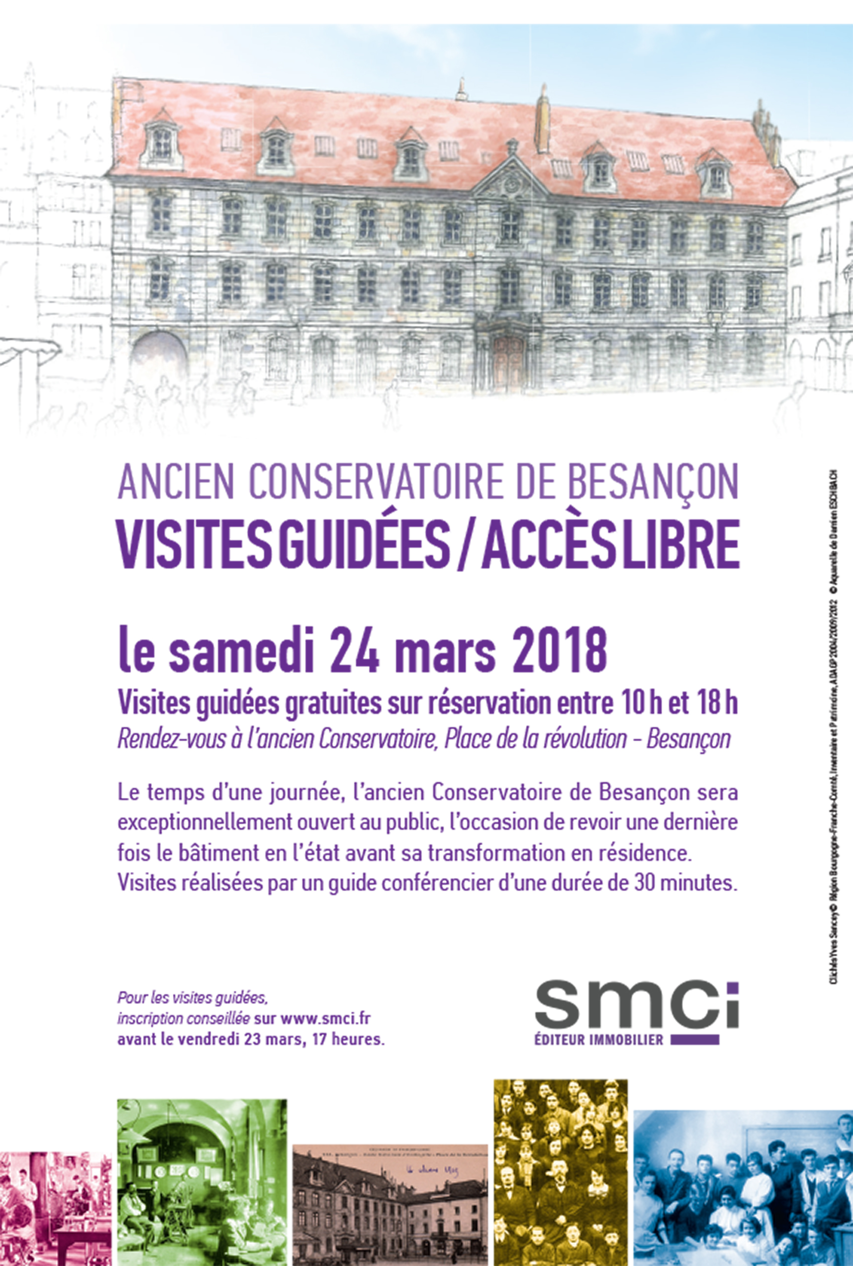 Portes Ouvertes Ancien Conservatoire samedi 24 mars