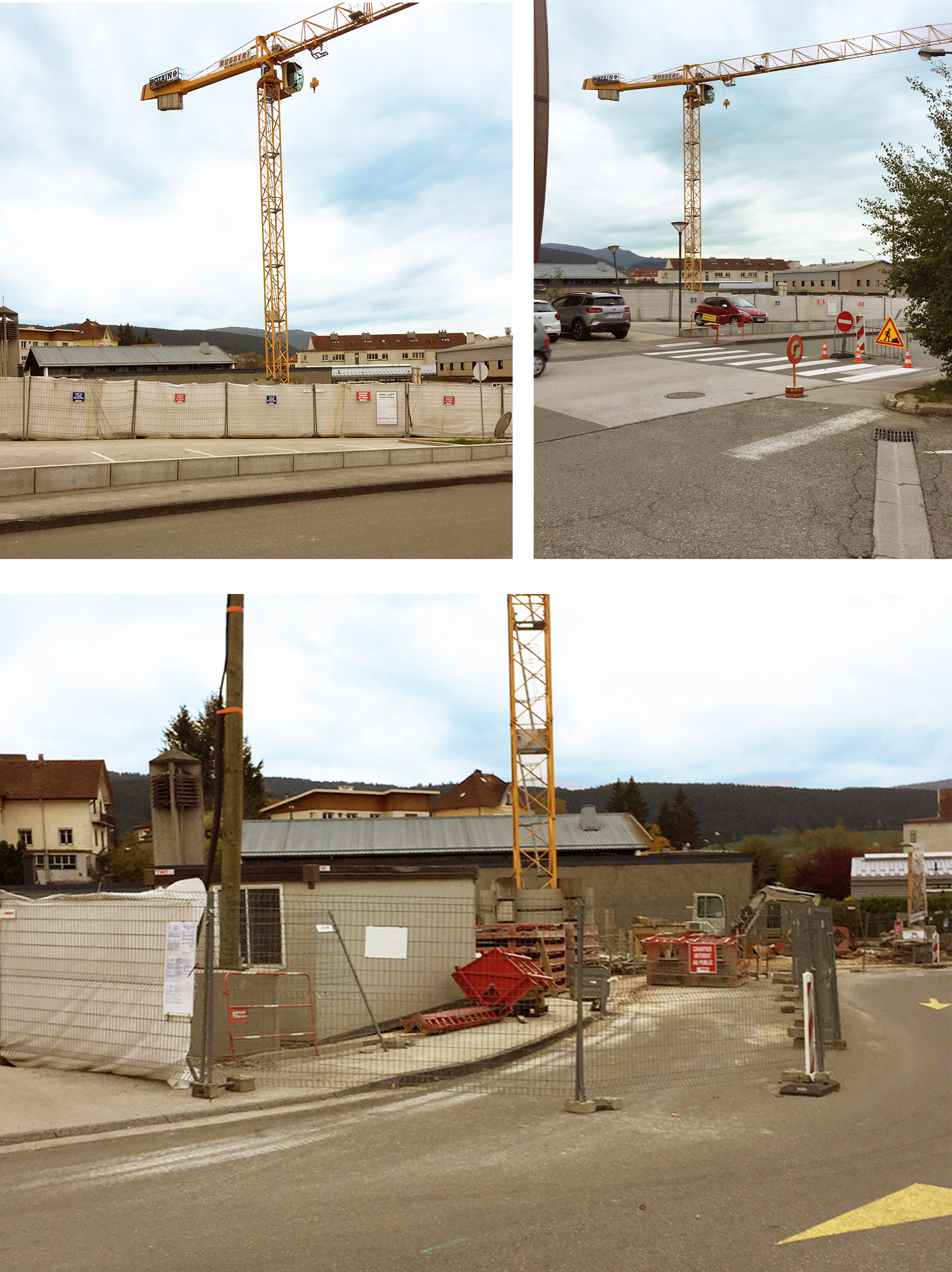 Travaux de la Canopée 2