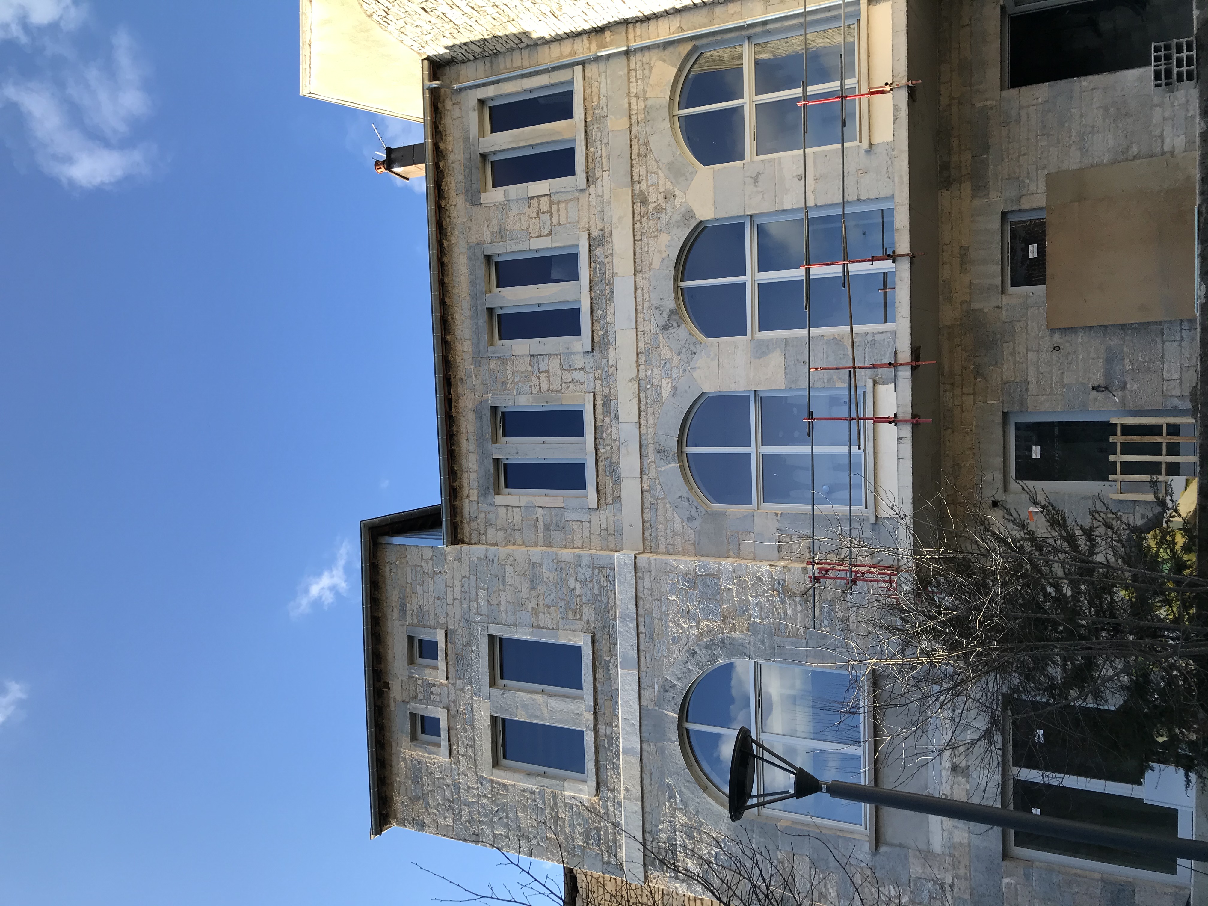 Clos Chapelaine facade de l'opération avec ses nouvelles fenêtres