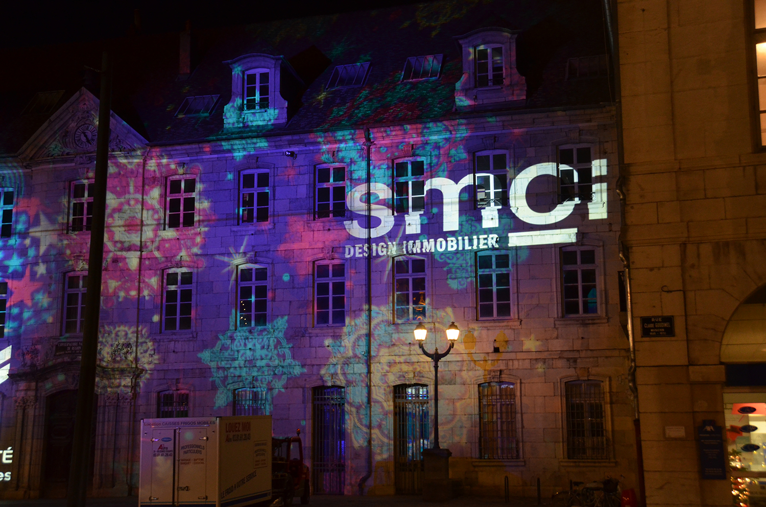 Illumination façade Conservatoire