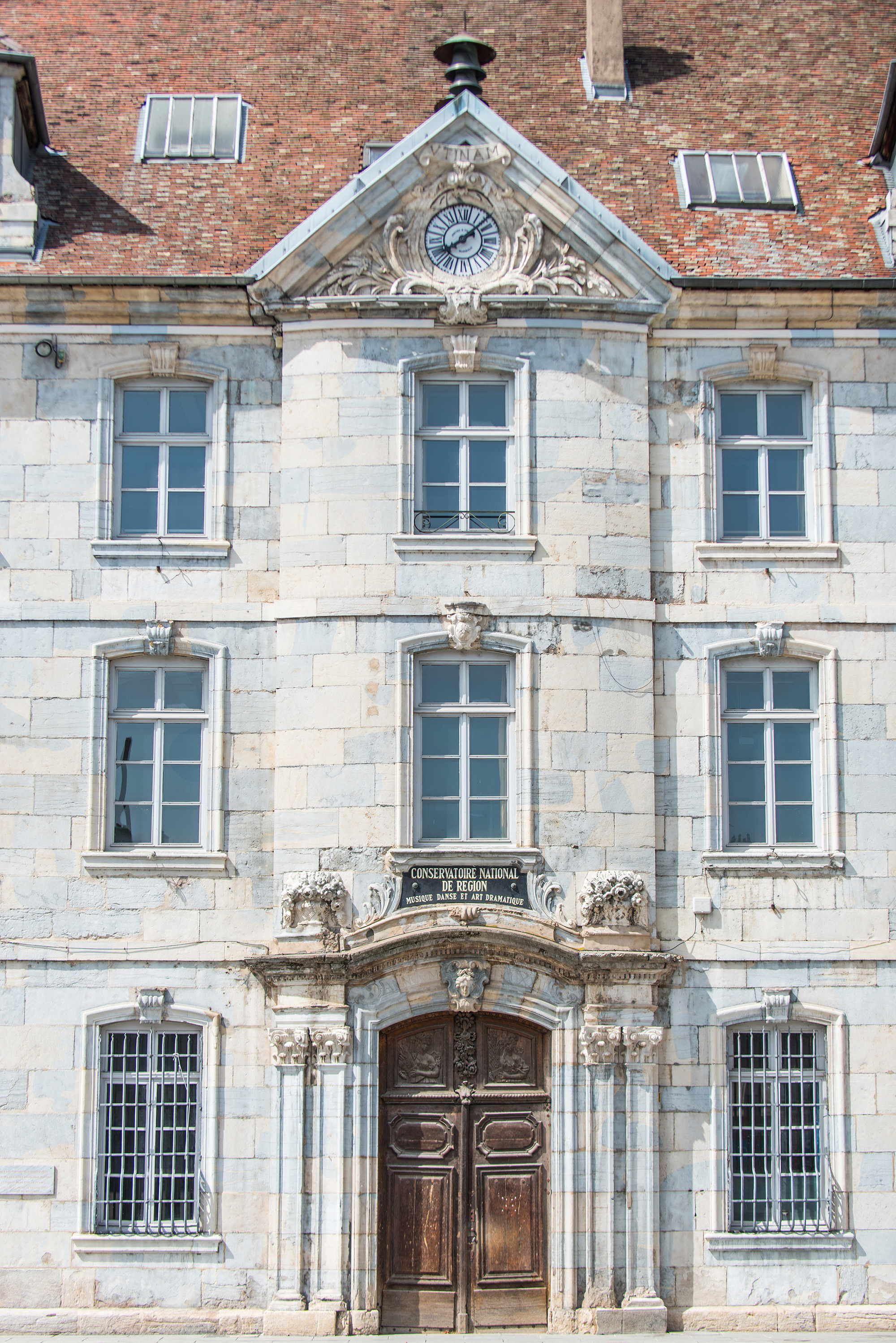 Travaux de l'ancien Conservatoire à Besançon