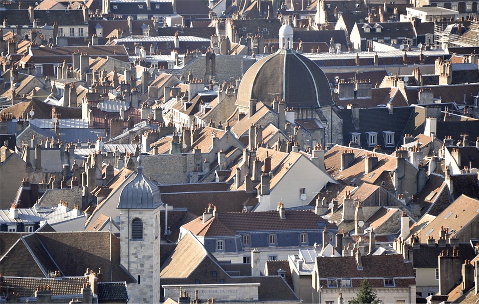 Quartier du centre-ville de Besançon