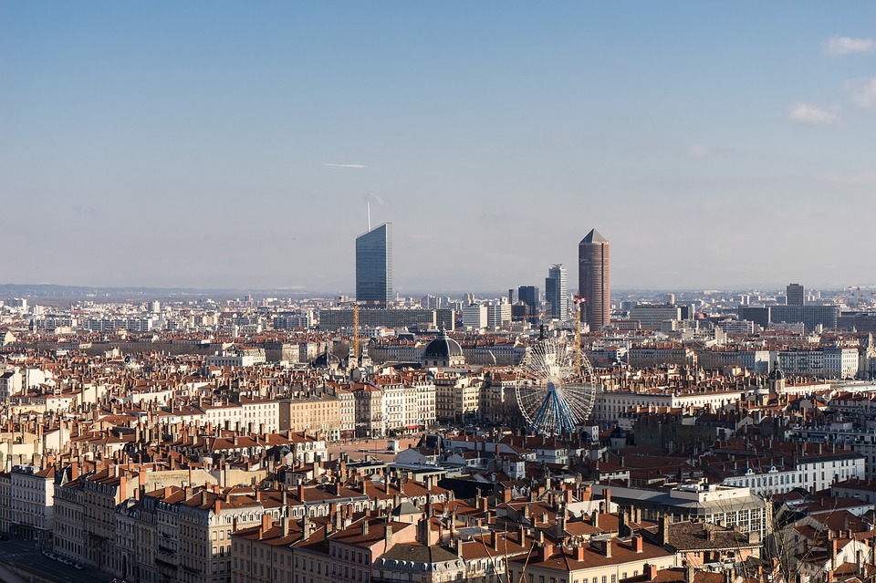 Quartier de la Part-Dieu à Lyon