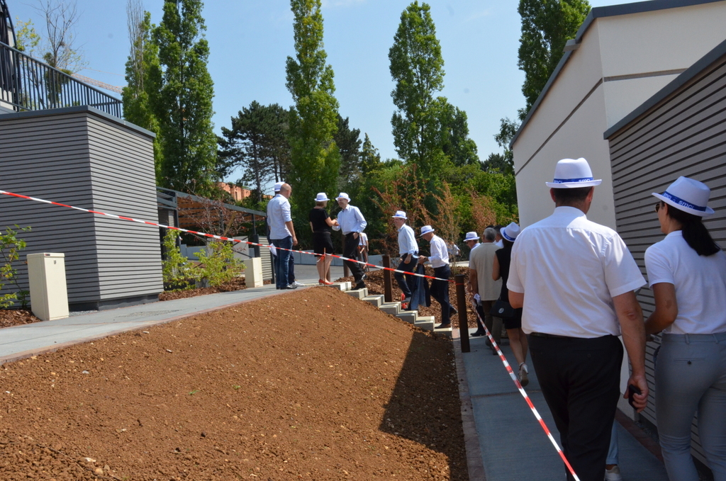 Quartier O2 visite des venelles inauguration