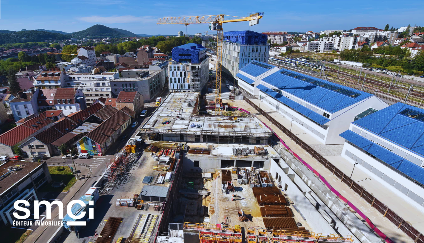 Travaux de la résidence GENIUS à Besançon