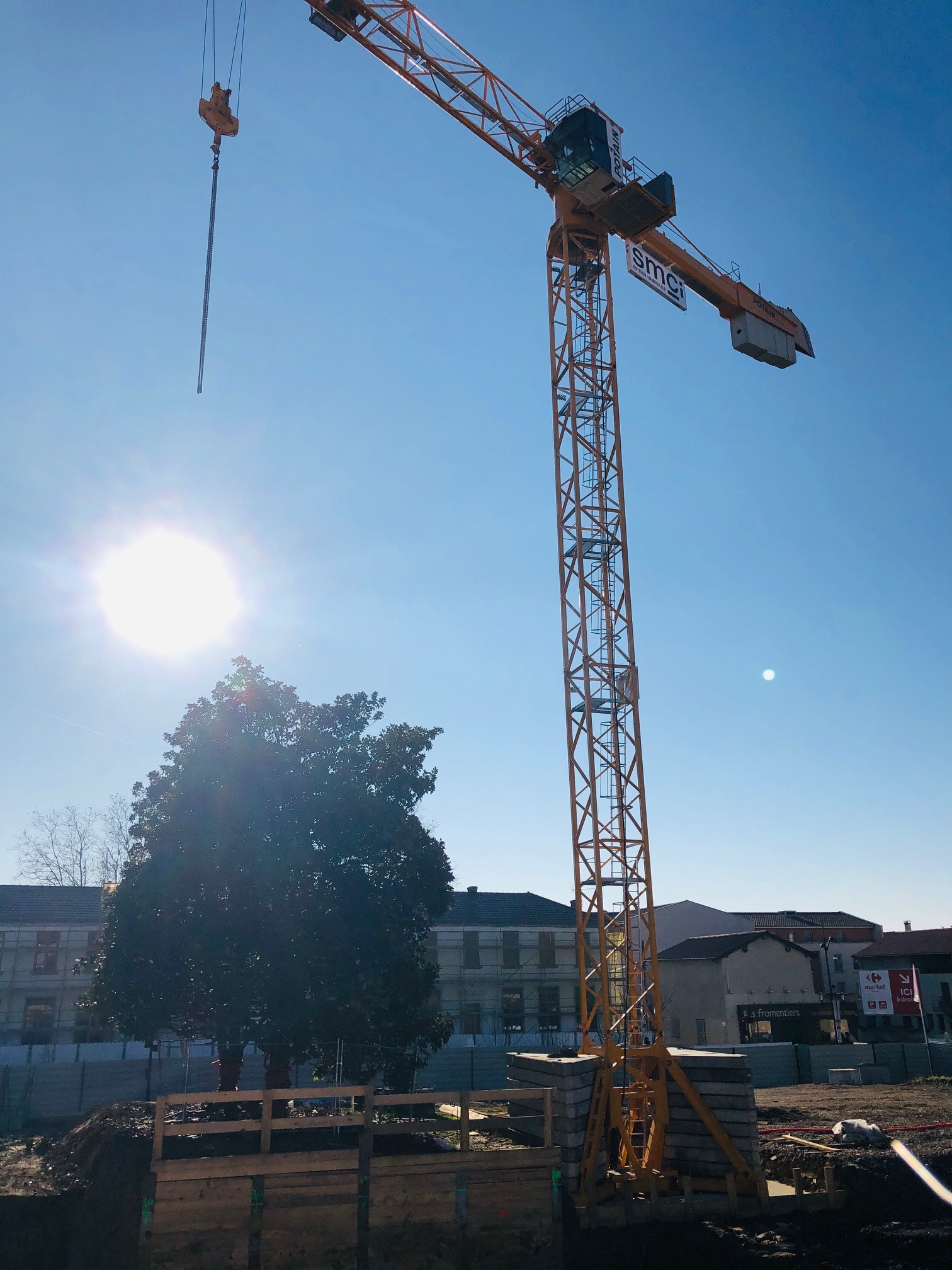 Travaux de la résidence Marianne à Genas