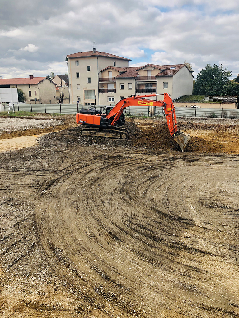 Démarrage des travaux de la résidence Marianne à Genas !