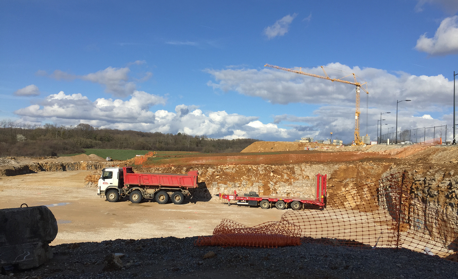 Travaux résidence Naturia hauts du Chazal