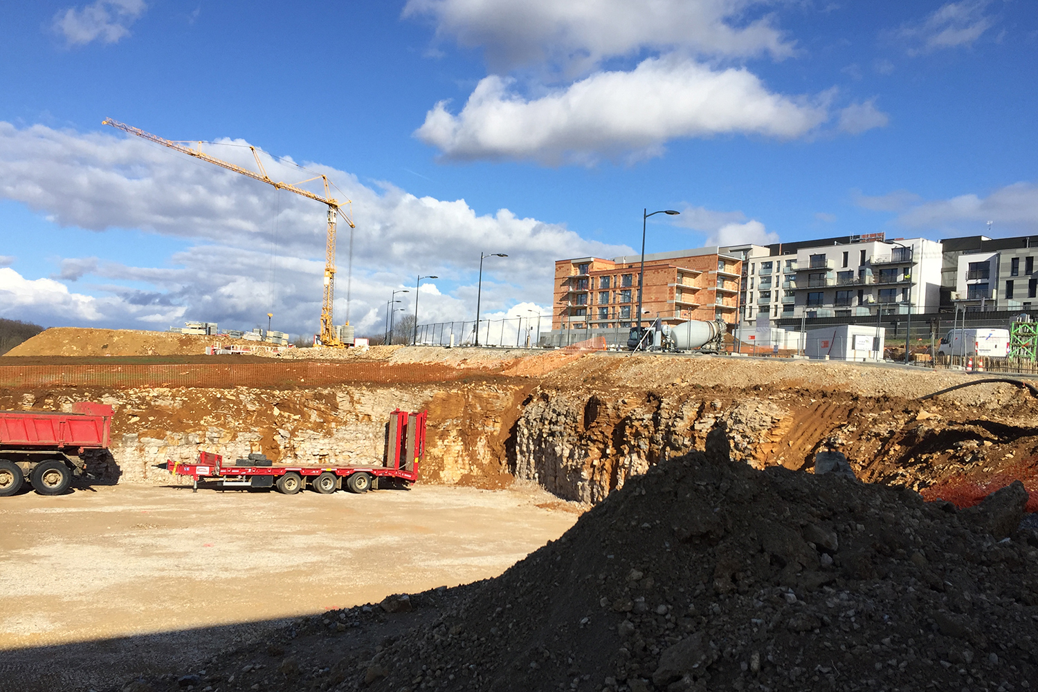 Travaux de la résidence Naturia à Besançon