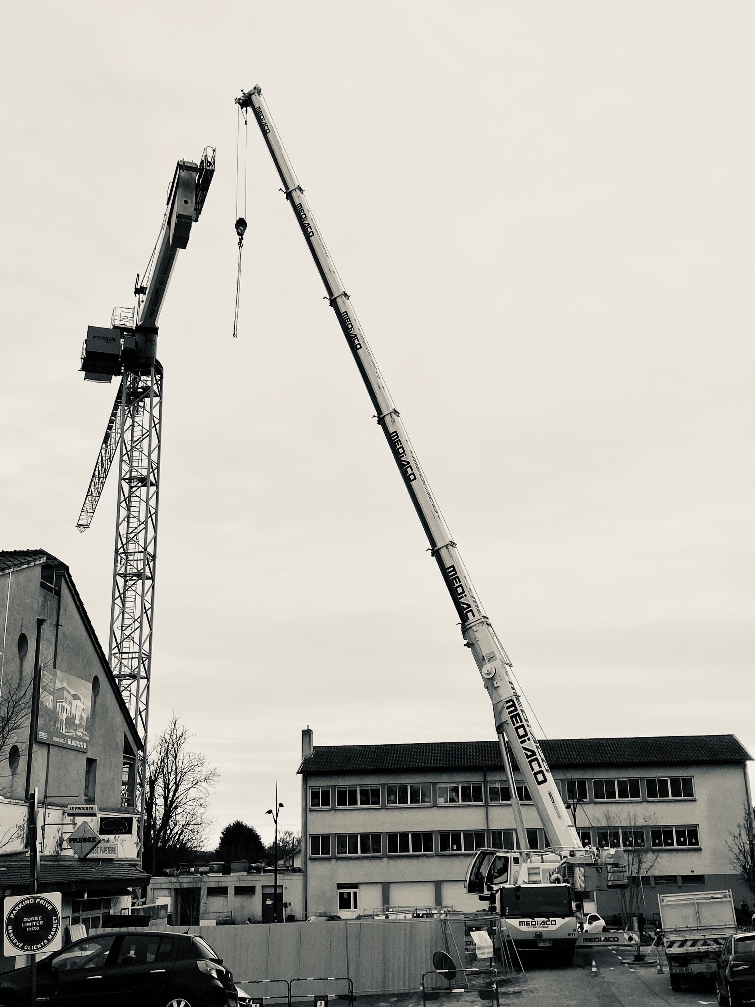 Immobilier neuf chantier résidence Marianne 2 à Genas