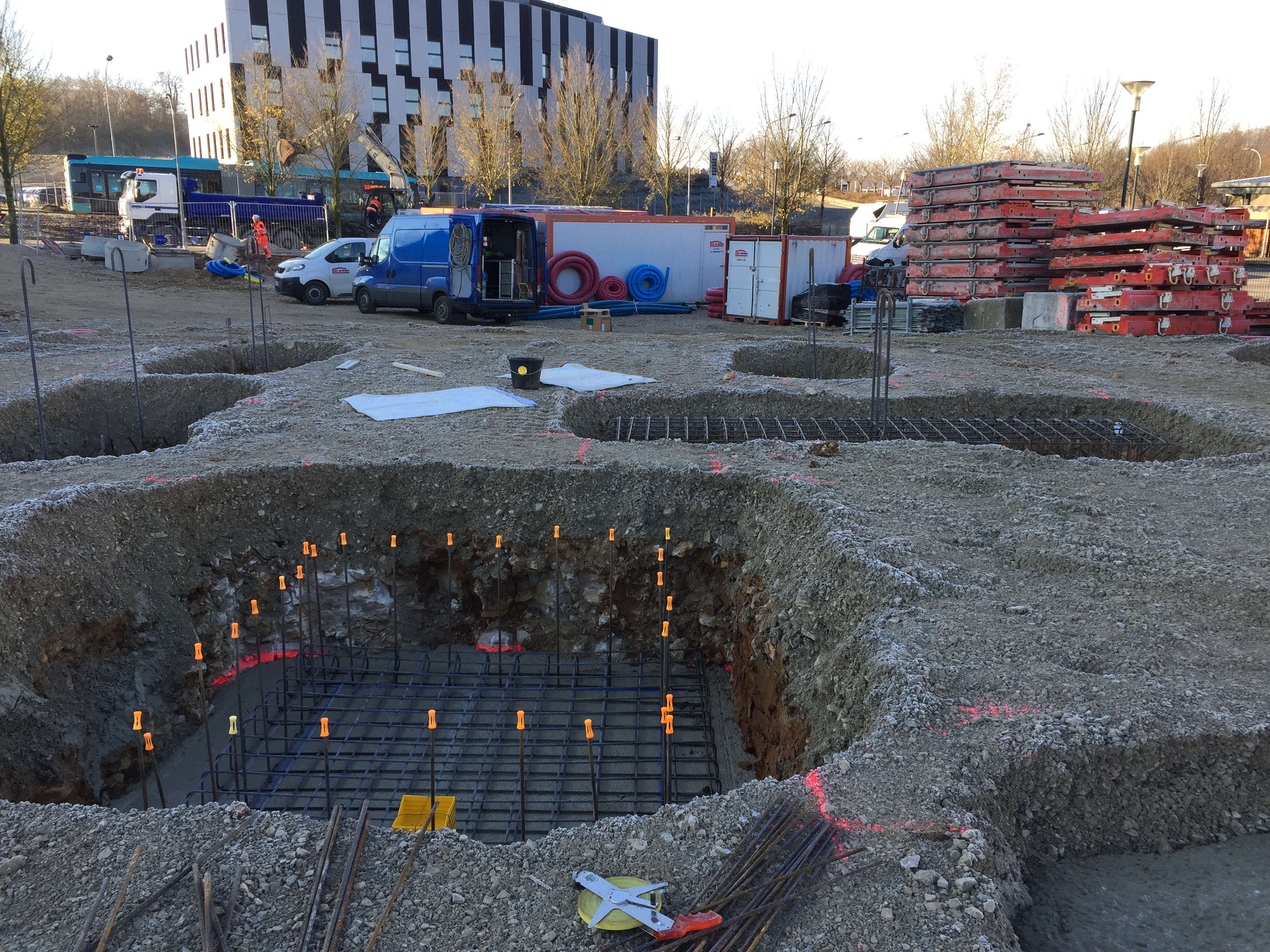 Le chantier Témis à Besançon