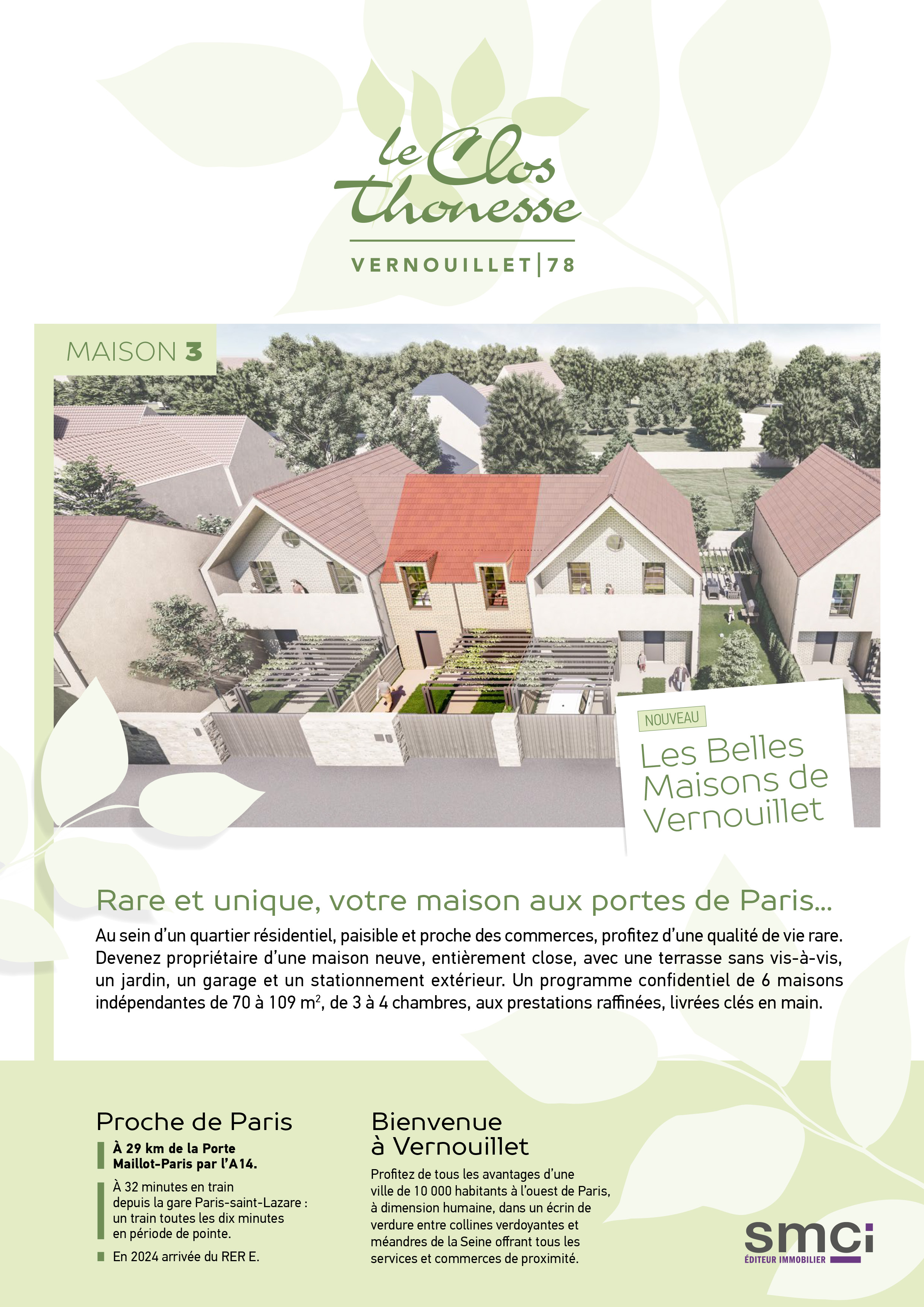 maison neuve vernouillet IDF M3 - Le Clos Thonesse