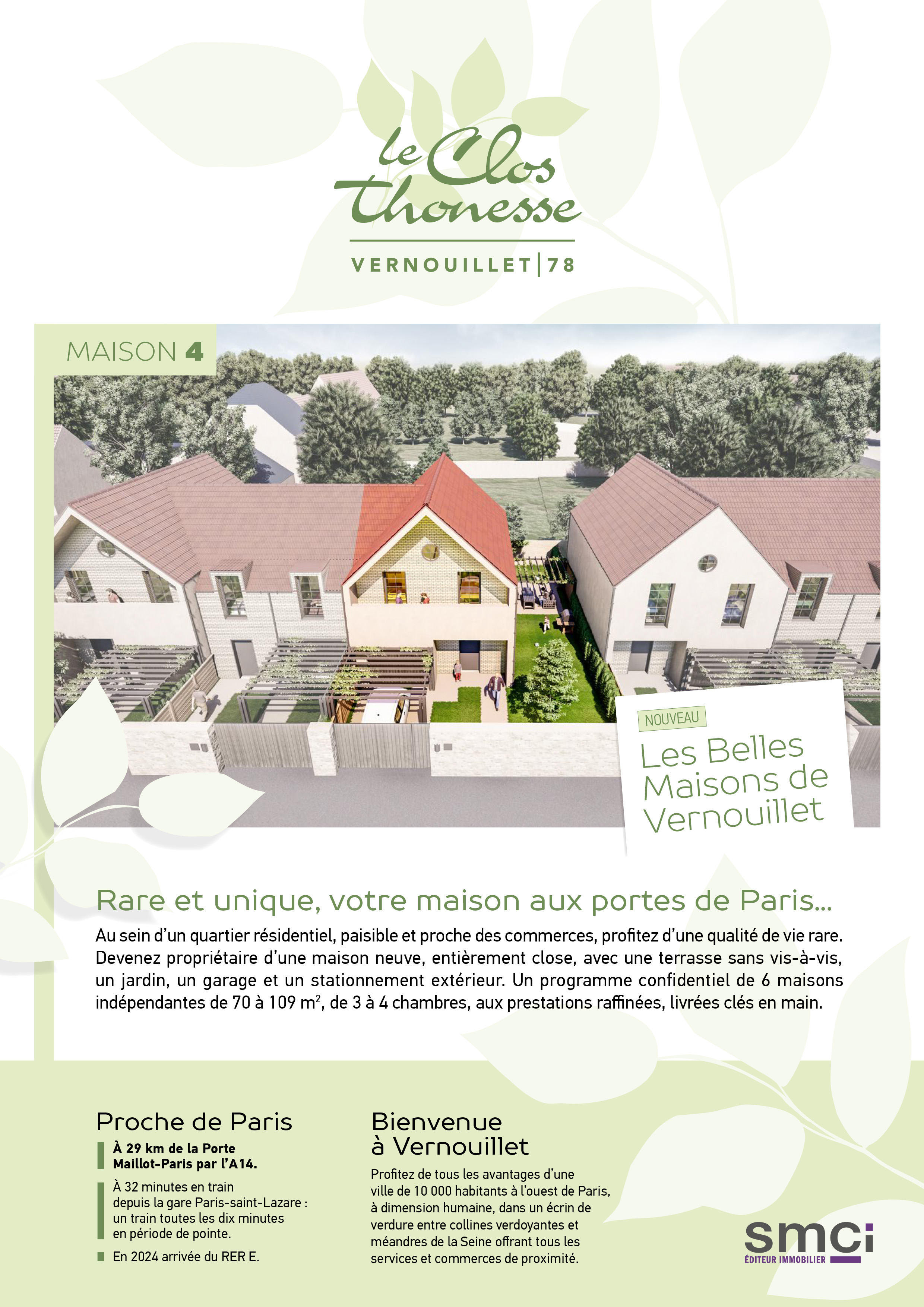 Programme immobilier maison neuve Vernouillet 78 yvelines