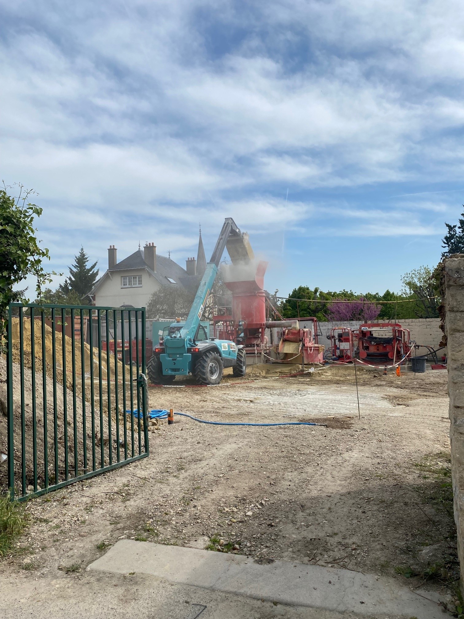 Démarrage des travaux Le Clos Thonesse à Vernouillet