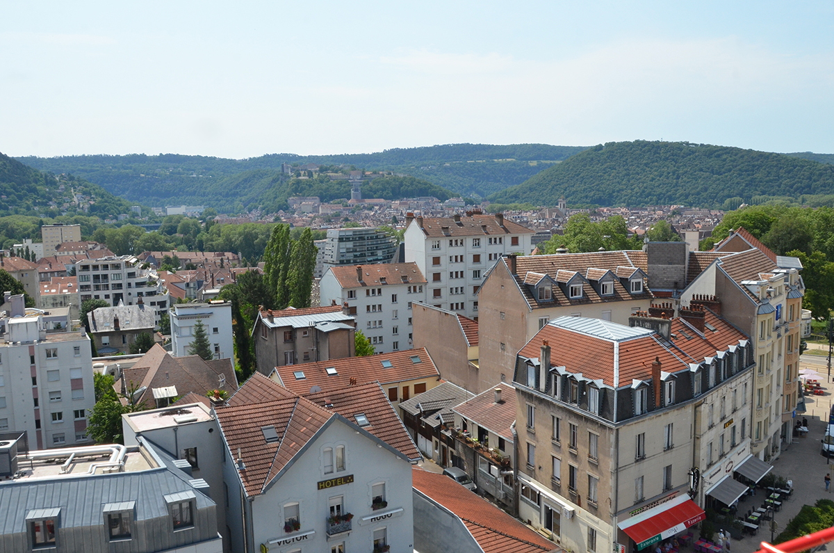 Vue depuis le 7ème étage de Viotte 360