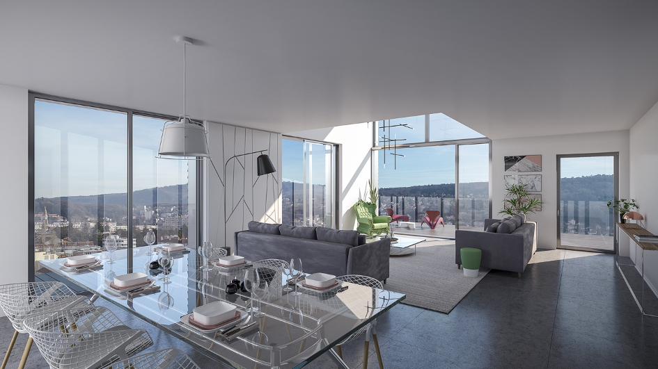 Découvrez notre superbe appartement neuf en duplex à Viotte 360