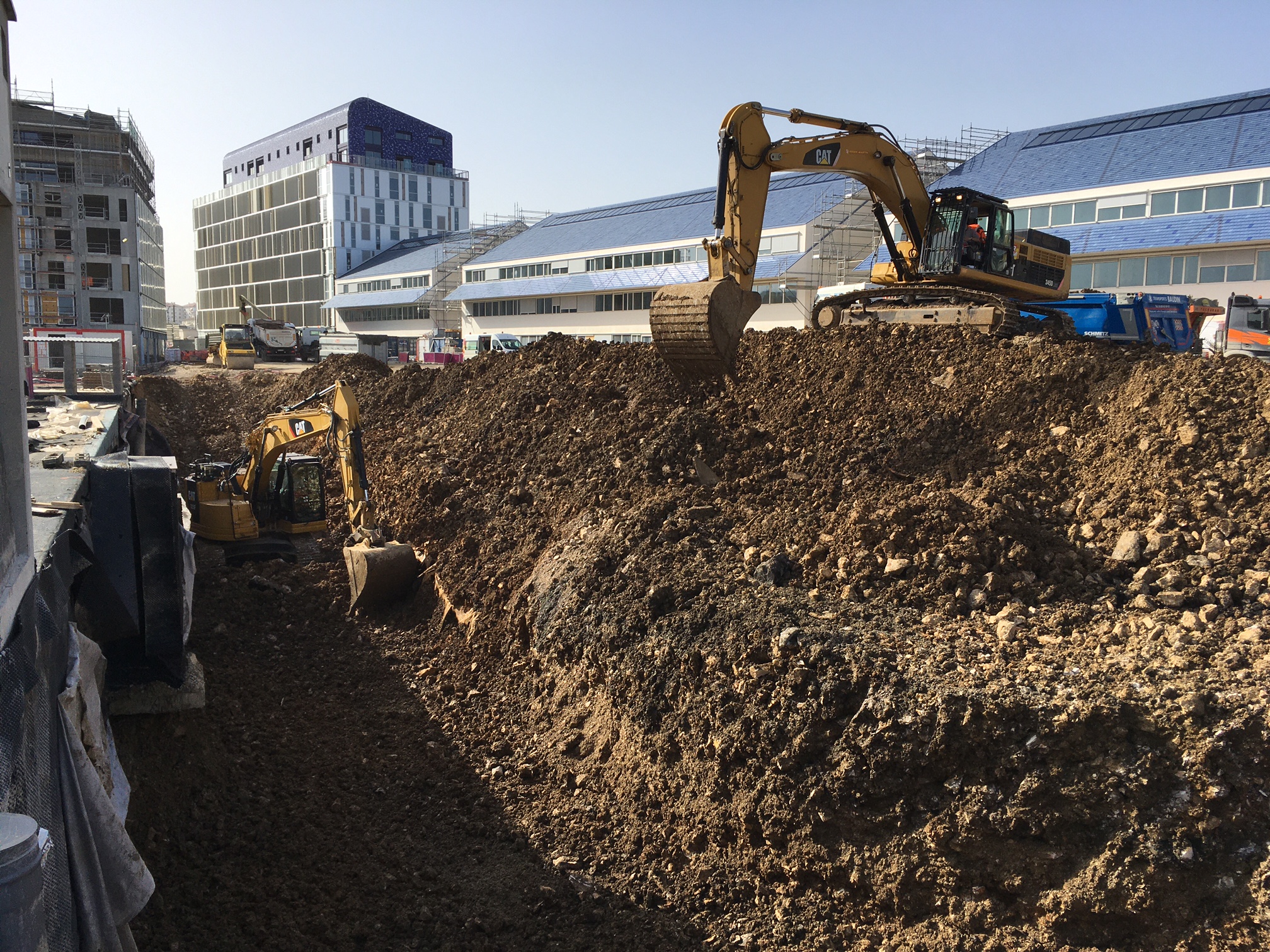 Chantier Génius à Besançon