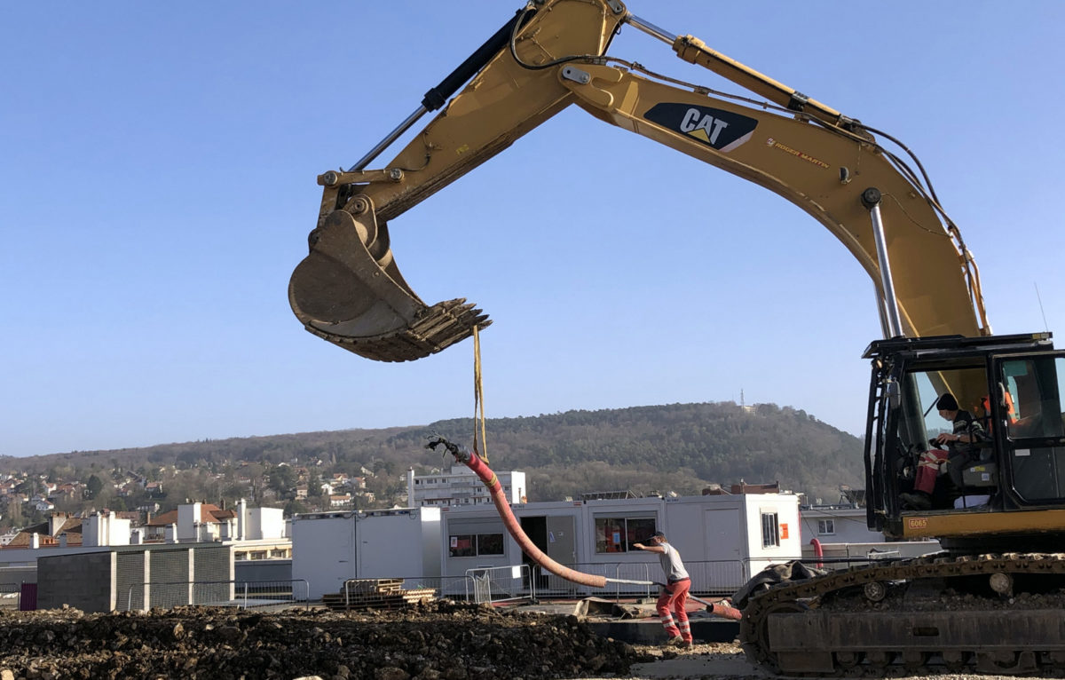 Chantier Génius à Besançon