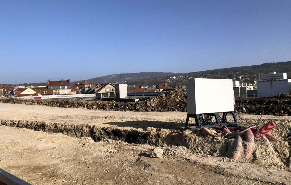 Chantier Génius à Besançon