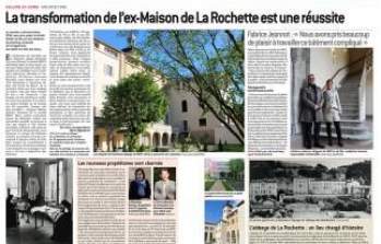 Article : La transformation de l'Abbaye de la Rochette