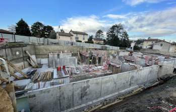 Quelques images du chantier de la résidence Artmony à Charly