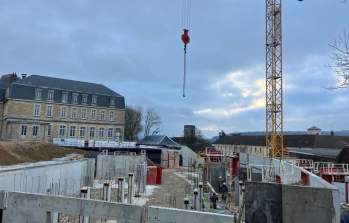 A Vesoul, les travaux de fondation sont terminés