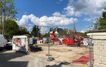 Démarrage des travaux à Vernouillet